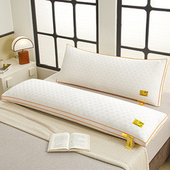 ワッフル二人枕長枕芯家庭用カップル1.8m頚椎保護睡眠専用親子長頭全体