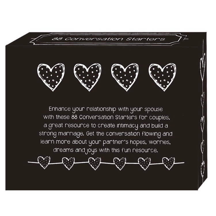 88 Great Conversation Starters couple couple dialogue game