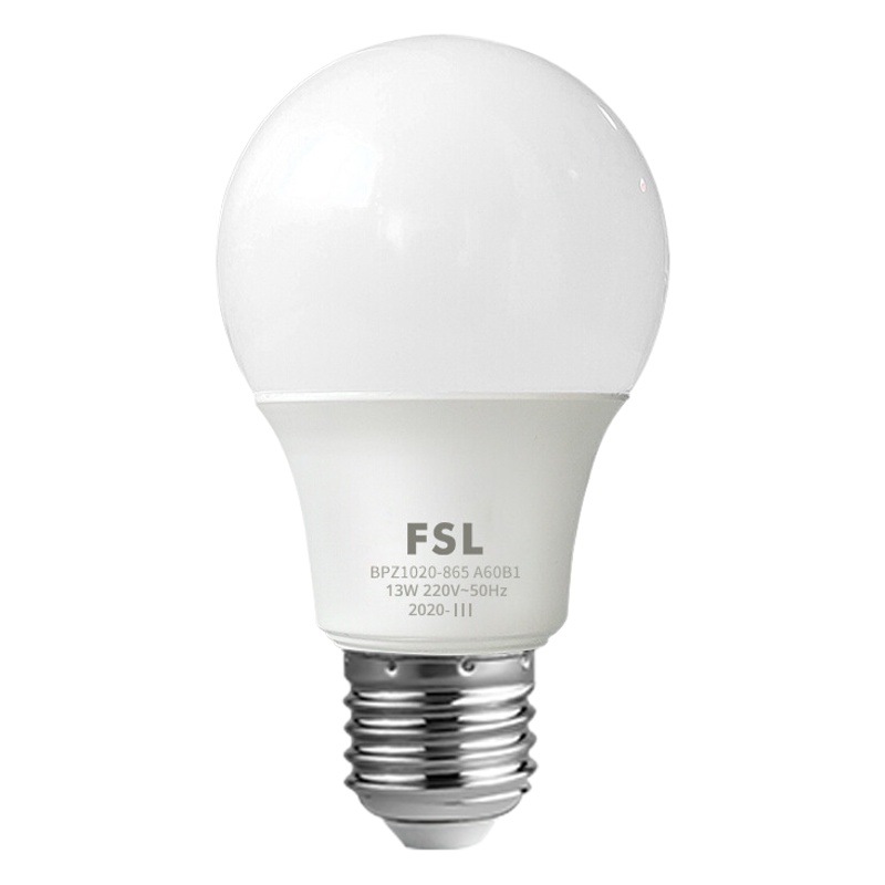 FSL Foshan Lighting 1 nivel de eficiencia energética LED bombilla de ahorro de energía E27 bombilla de tornillo lámpara de escritorio de ahorro de energía súper brillante fuente de luz de araña