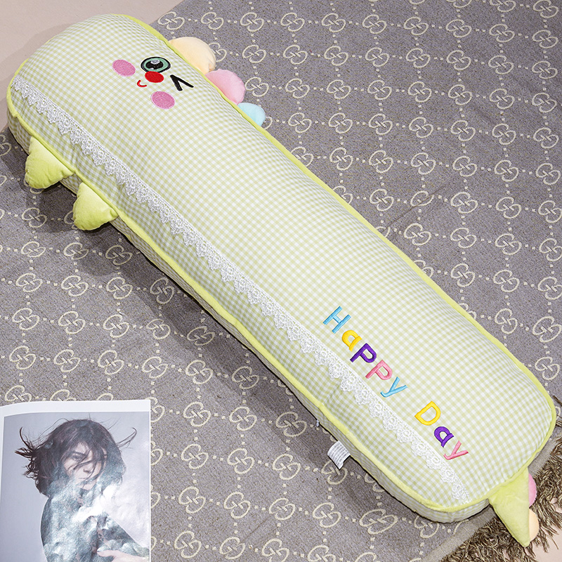 almohada de brazo larga de dopamina para niñas dormidas en la cama muñeca de verano sofá cojín de cabecera de cama