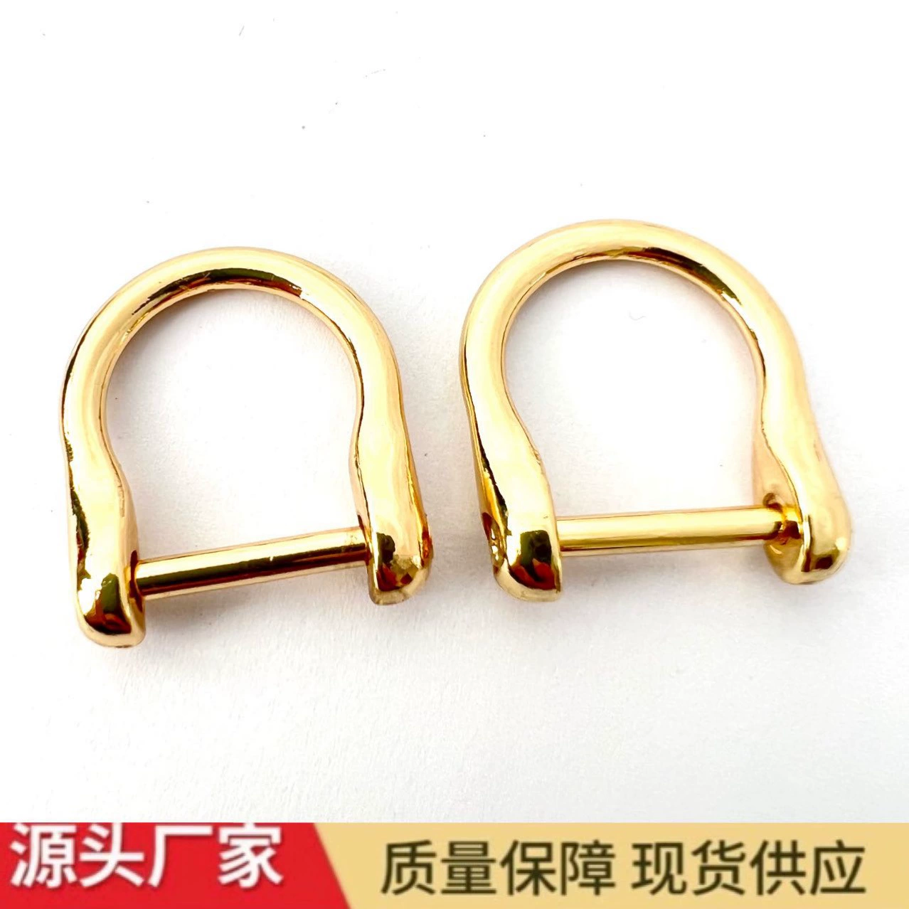 Аксессуары для багажа металлическая Подкова Пряжка DIY винт U-образная Пряжка бамбуковая ручка пряжка сумка подковообразный крючок