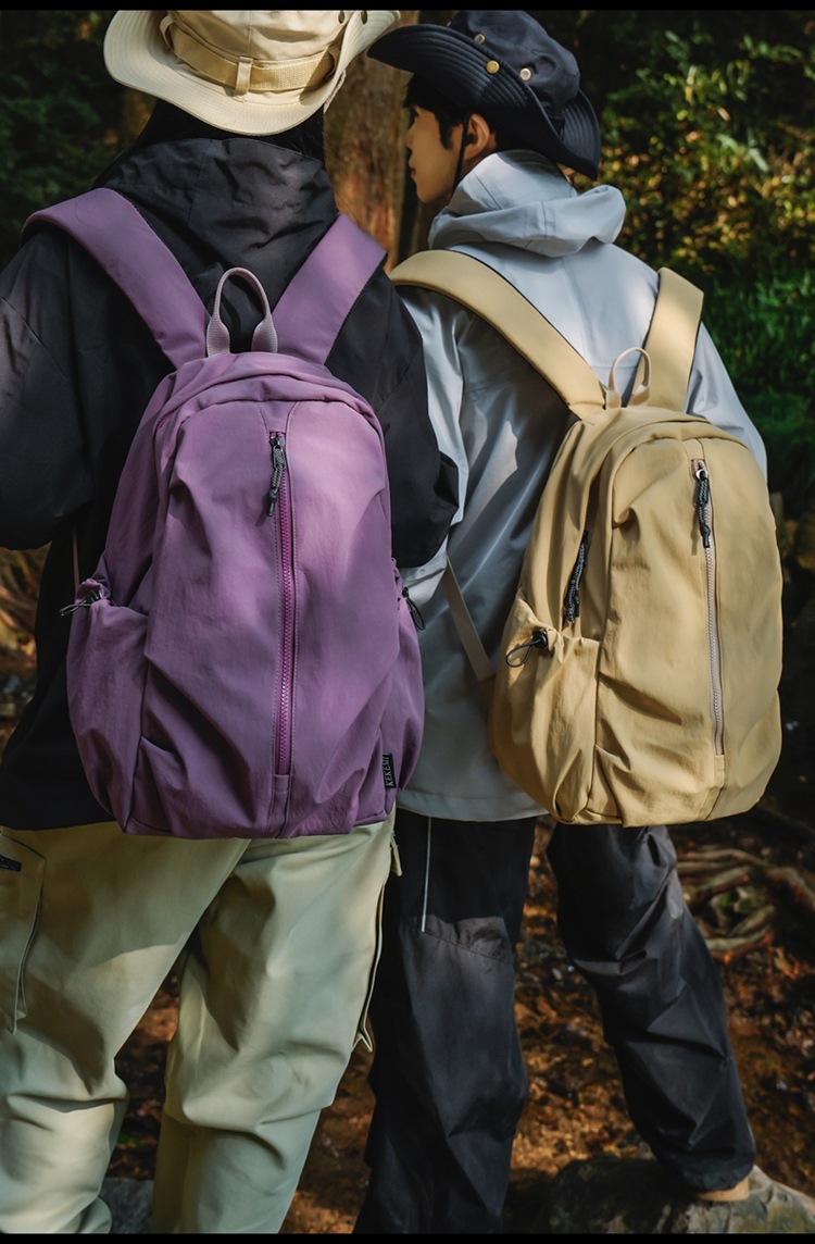 337g Weight Polyester Lining Material Sewing Thread Fashion Element Zipper Closure Type Double Shoulder Straps Strap Type Zipper Backpack Bags Type Holiday, Travel Occasion Oxford Cloth Material Waterproof Function Hiking Backpack Backpack Solid Color Pattern All Seasons Season Unisex Gender Classic Style, Sports Style Square Shape Large Size Waterproof Solid Color Holiday Travel Hiking Backpack 19