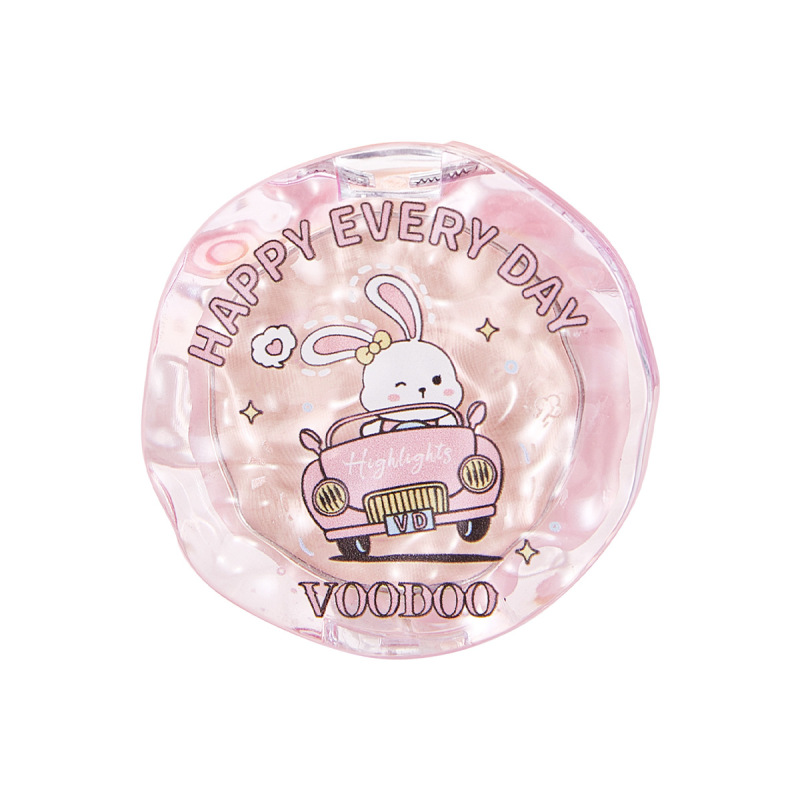 VOODOO パンパンソフトミスト雰囲気ハイライトパウダーナチュラルコントゥアリングとブライトニング長期持続ブラッシュパウダーホワイトニング多用途卸売|undefined