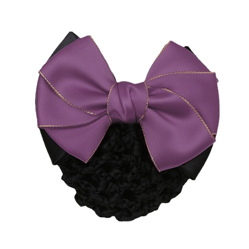 Professional hairpin Korean style hair net pocket Phnom Penh bow hair accessories hotel mobile stewardess hospital nurse hairpin
