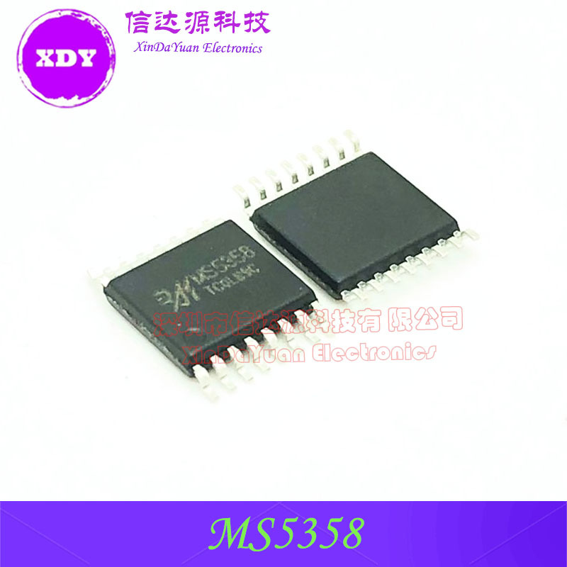 Ms5358 Tssop16 Analog-to-digital Converter Chip Adc New Original