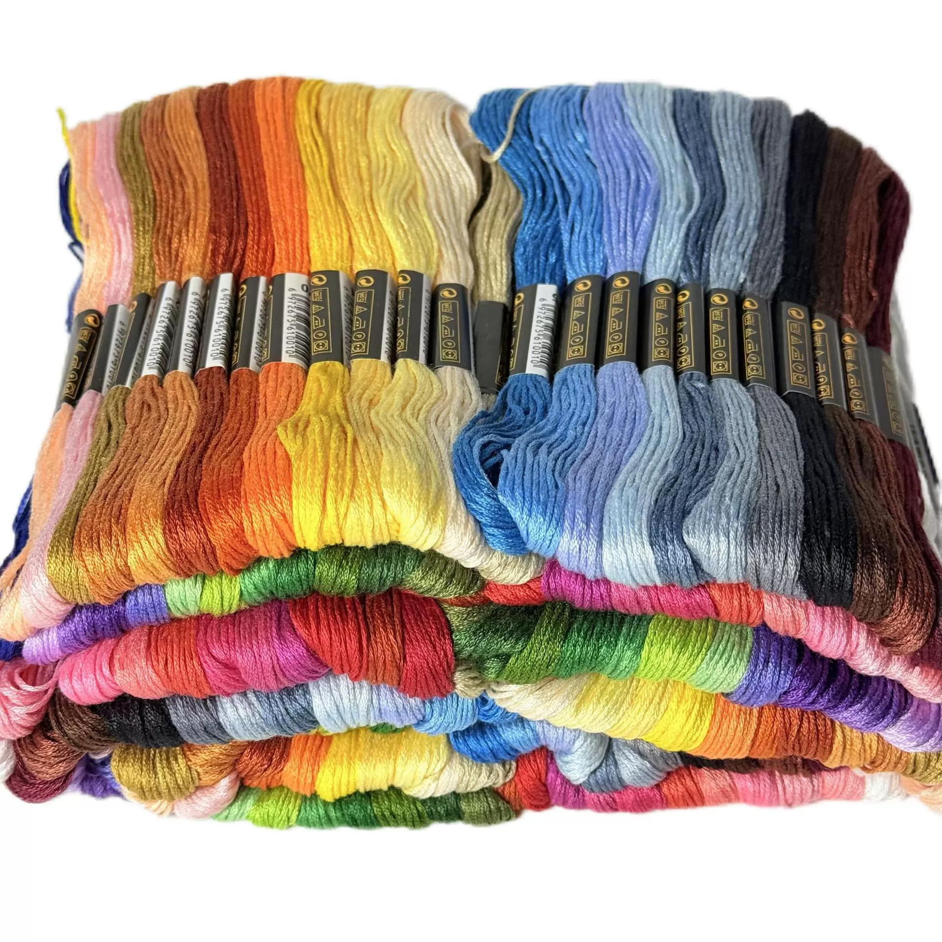 Линия для вышивания крестиком 12 цветов 24 цвета 36 цветов 6 нитей 8 метров полиэстер-хлопок вышивальная нить для вышивания DIY