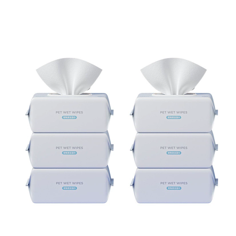 Салфетки для домашних животных 80 таблеток утолщенные и большие сумки для кошек и собак тело, уши, слезы, глаза, чистые влажные салфетки