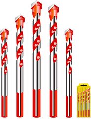 Cross-border Overlord Diamond Marble Multifunctional Carbide Twist Triangular Drill Tile Glass Ceramic Triangular Drill