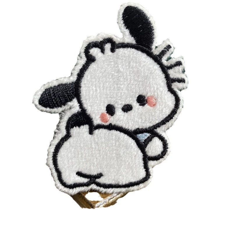 Самоклеящаяся мультяшная вышивка плюшевый пудинг собака сломанная дыра