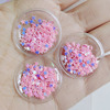 Transparent nail sequins PVC, children's hair accessory