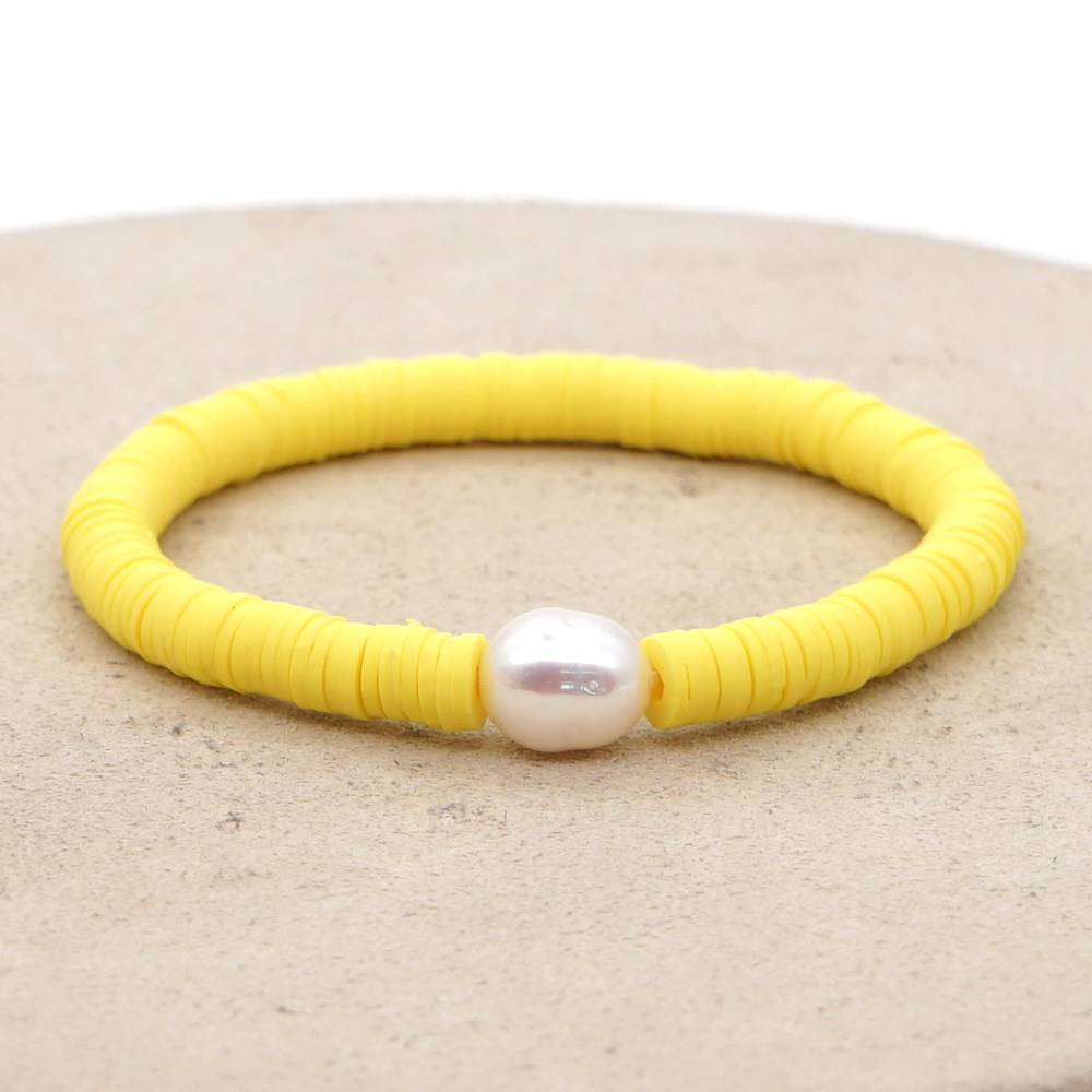 Bohemian style simple handmade pearl small bracelet wholesalepicture17
