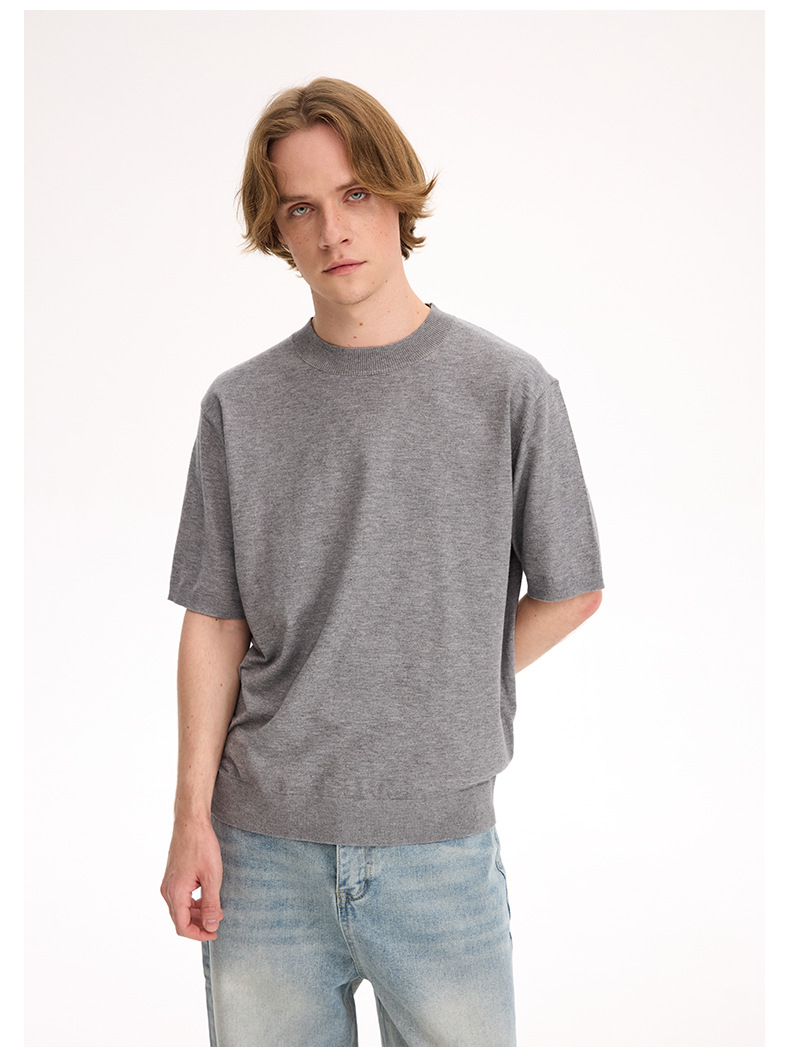 UNF Style 180g Breathable Loose Knit Tee