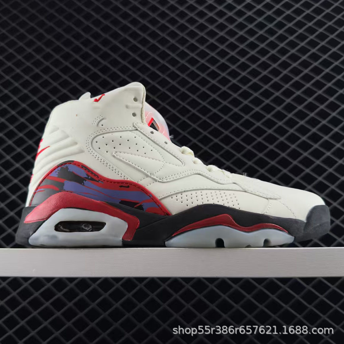 Comercio exterior puro original MJ tres zapatos de baloncesto antideslizantes resistentes al desgaste de combate real ligero amortiguador de moda para hombres y mujeres zapatos deportivos de aire