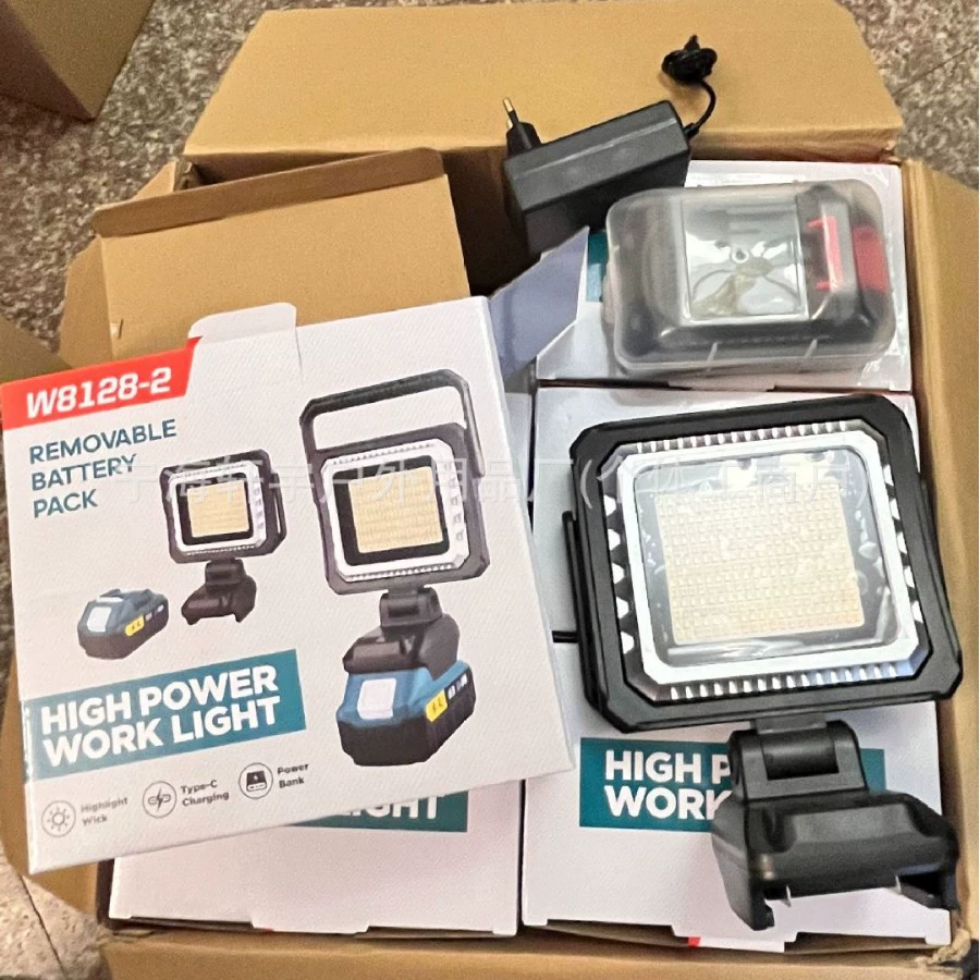 Travel lights, handheld emergency light, removable battery, spotlight