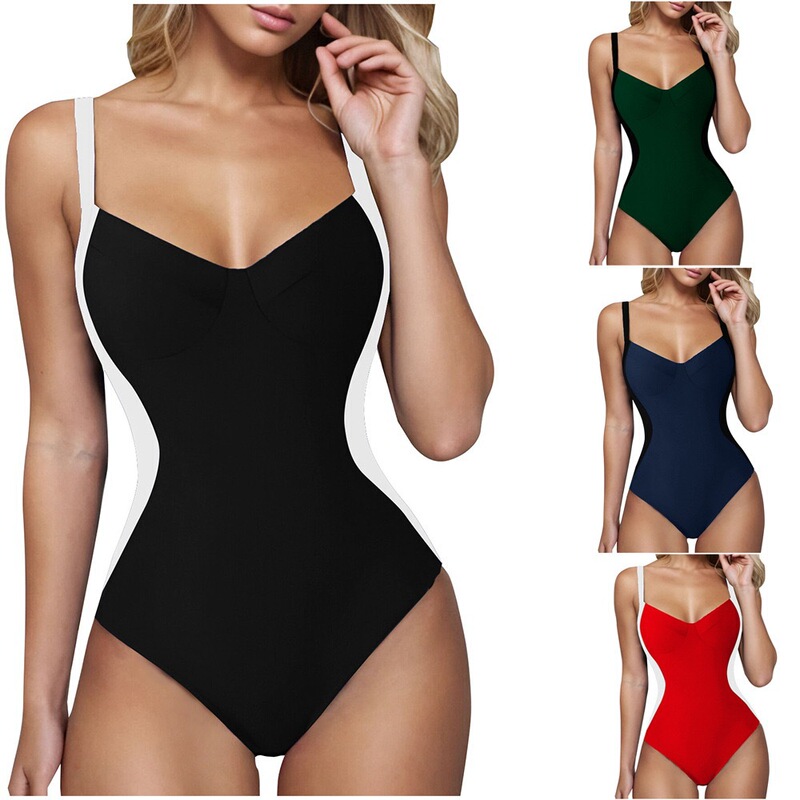 Amazon's New Bikini Sexy Slim Fit Push-Up Sexy Slimming Look Russian One-Piece Bikini Swimsuit for Women