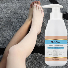 Body lotionニコチン酸アミドのボディミルクは水を補給して保湿します。