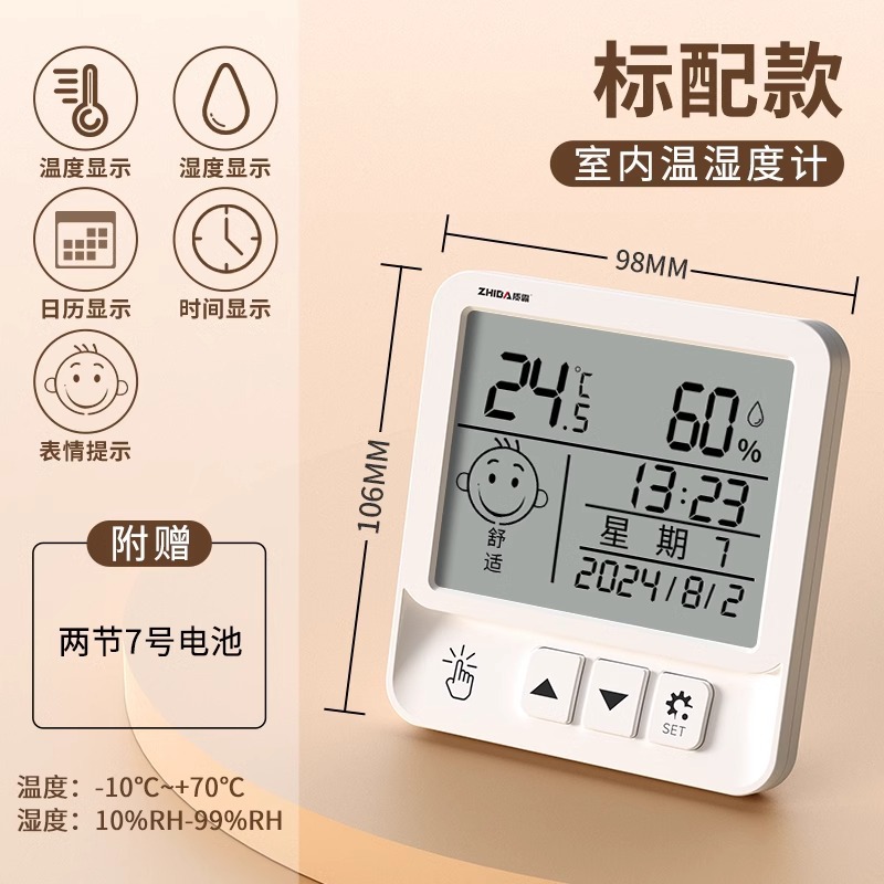 [표준 웃는 얼굴 모델] 체성감각 디스플레이/시간 표시(배터리 포함)