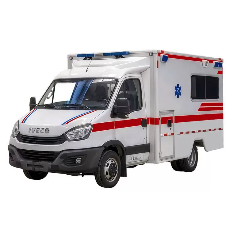 依维柯救护车 方舱形状内舱空间大设备齐全 蓝牌C证可开
