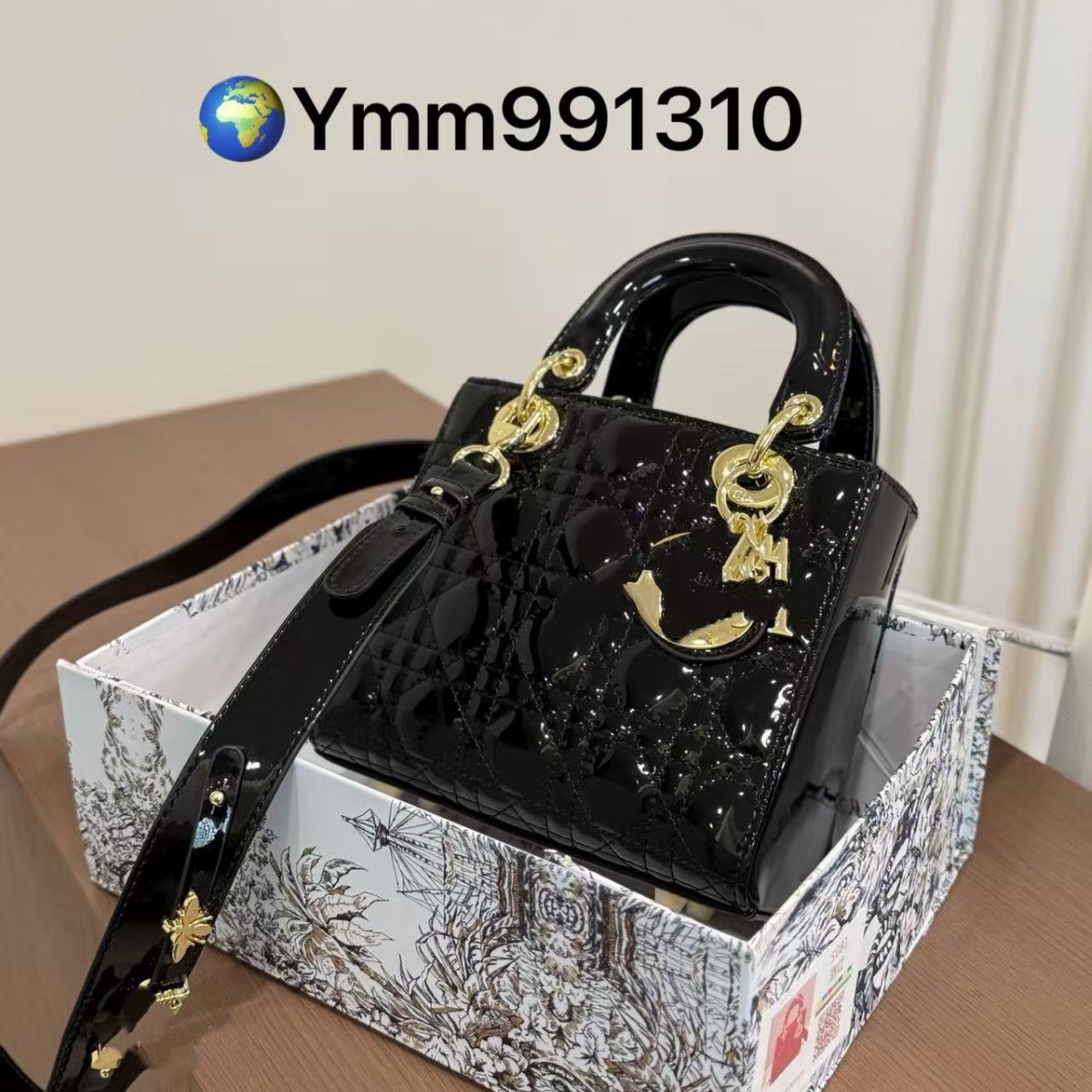 New style foldable letter-flap card holder, diamond-patterned, fashionable multi-layer card holder, cross-border wholesale chain folding card holder
