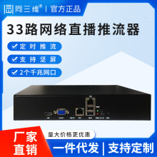 同三维TT806-33 33路网络直播推流器