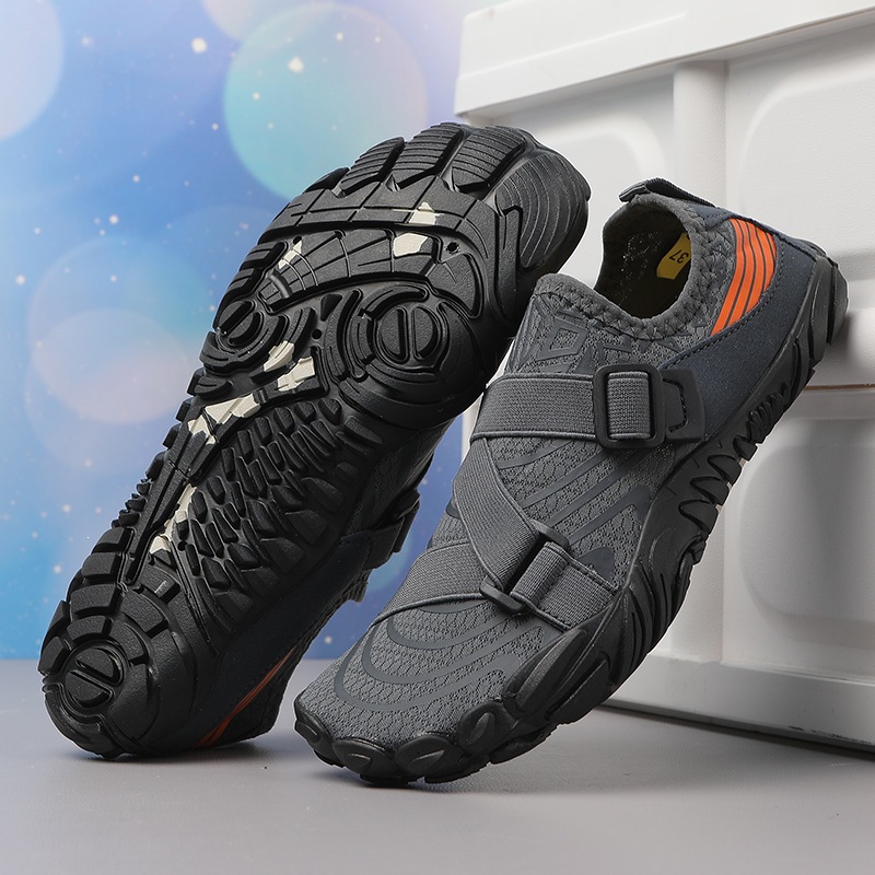 Nuevos zapatos multicolores de cinco dedos, zapatos de natación multifuncionales, zapatos para nadar, zapatos de entrenamiento de yoga para parejas, zapatos de entrenamiento de yoga para interiores