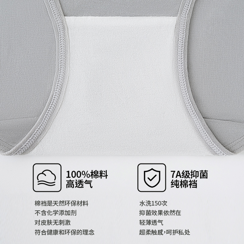 60 bragas modales para mujer, calzoncillos antibacterianos para niñas de cintura media, nuevo estilo deportivo, refrescante y sin costuras