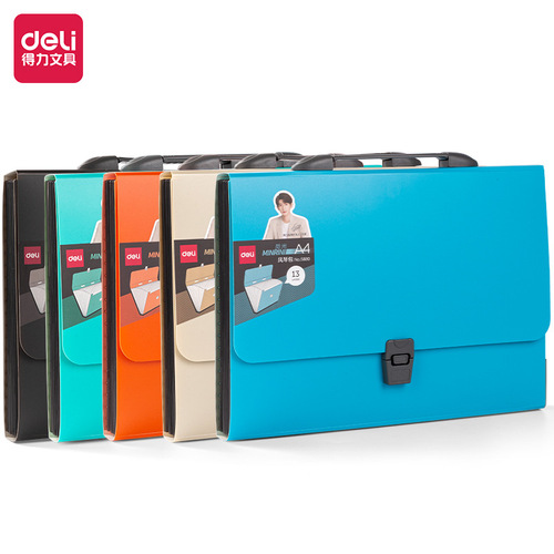 Effective large-capacity student organ bag storage bag small multi-layer folder transparent insert test paper bag test paper clip