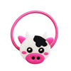 Children's hair accessory PVC, farm, hair rope, new collection