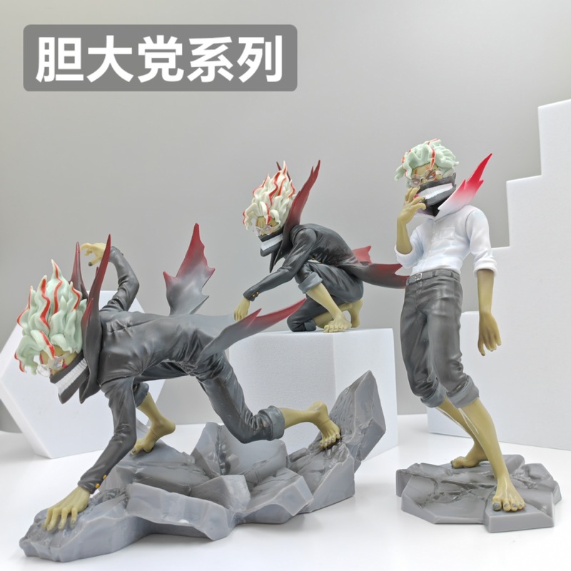 超自然武装ダンダンパーティーが高倉健エカレンに変身 フィギュアモデル パッケージインスタントラーメン 風景装飾品|undefined
