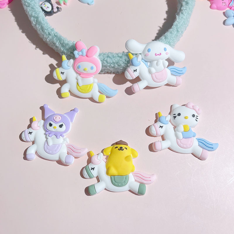 New PVC flexible glue horse riding Yugui dog mobile phone shell accessories hole shoes storage box patch material wholesale