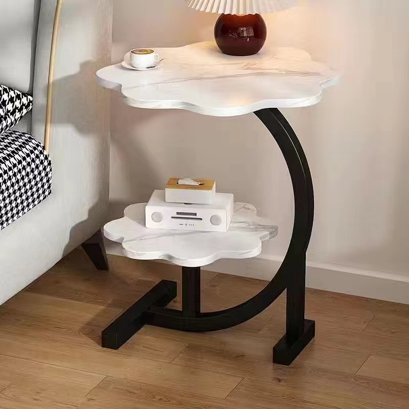 Procesamiento personalizado de sofá en forma de pétalos de mesa de té sala de estar armario casero armario dormitorio mesa pequeña