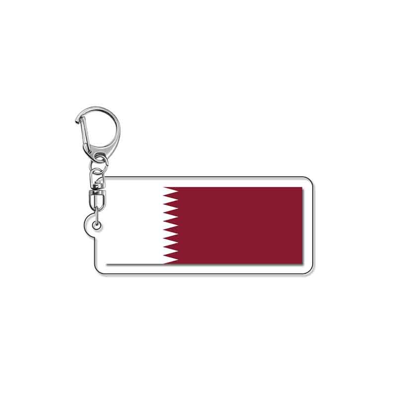 Llavero Conmemorativo de Acrílico de Acrílico Decorativo para Fanáticos del Fútbol y Recuerdos de Viaje