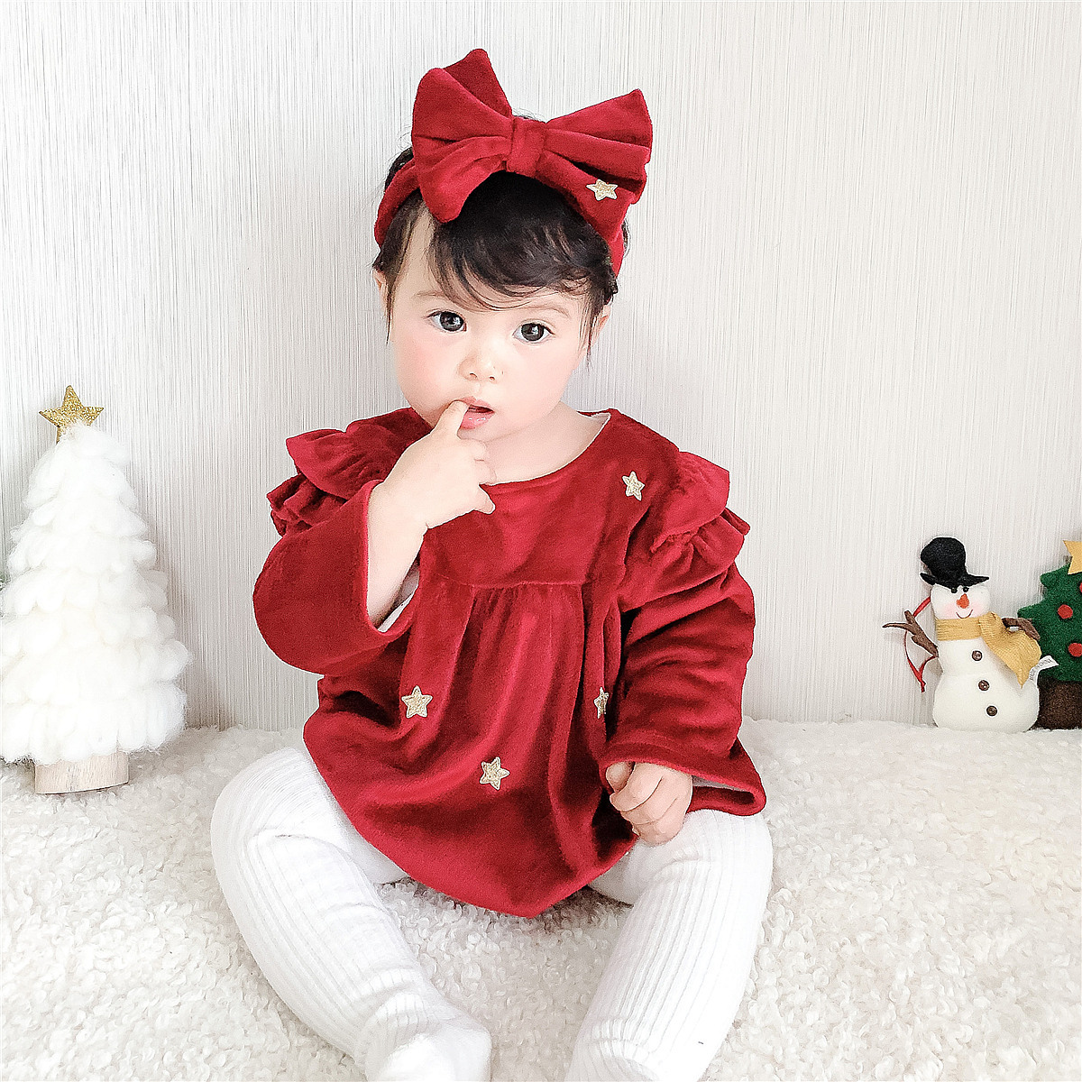 Fashion Star Polyester Baby Rompers display picture 1