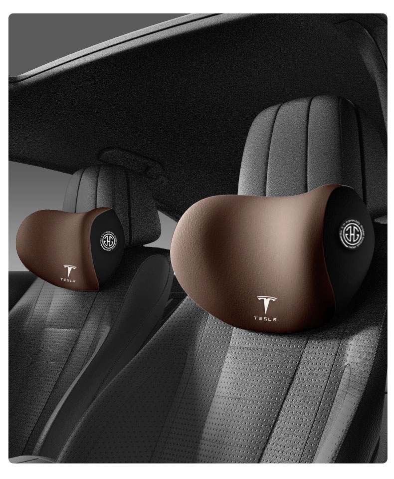 Suitable for Tesla Car Special Headrest modely/ya/model3/X/s Classy Neck Pillow Lumbar Support Waist Support