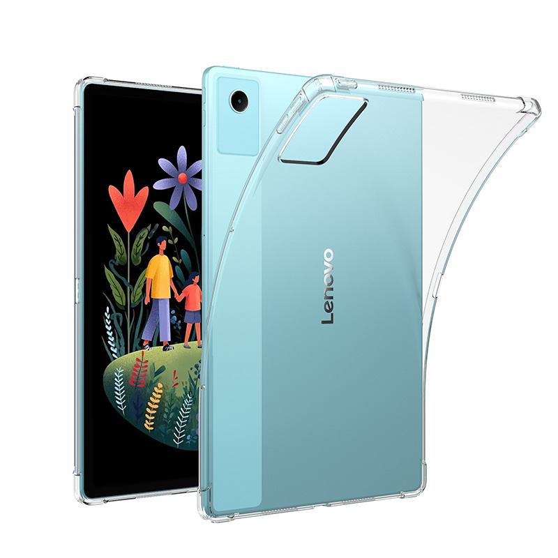 Suitable for Lenovo Xiaoxin Tablet Protective Case 12.1inch 2025 Four-Corner Airbag Anti-Fall Transparent Tpu Soft Case