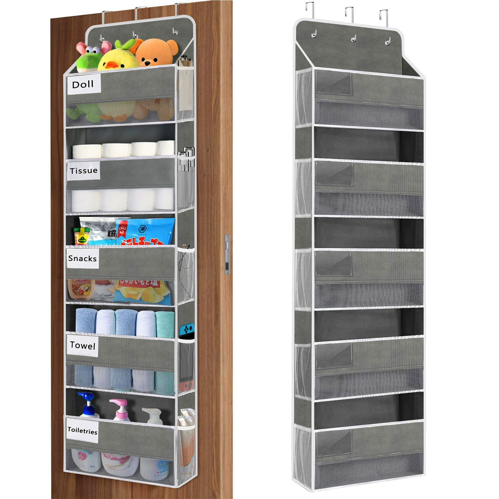 Hanging organiser PVC non-woven cloth, storage bag, storage system, Amazon
