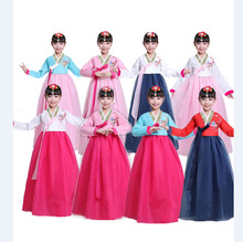 六一女童韩服衣服少数民族服装儿童演出服男童朝鲜族幼儿园表演服