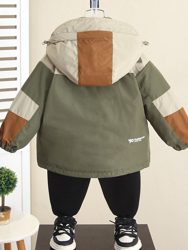 Chaqueta de Plumón para Niños 6901, Modelo 2026, Chaqueta 3 en 1 para Niños, Abrigo Grueso para Bebés, Conjunto de Dos Piezas image 5