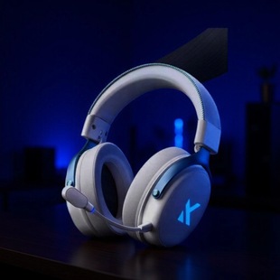 Hd Surround Sound Headset E-Sports Headset Head-Mounted Three-Mode Gaming Bluetooth Computer with Microphone Wireless Usb7.1