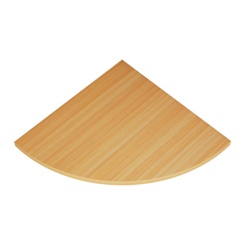 Corner shelf, corner kitchen wall shelf, living room corner shelf, bedroom triangular fan-shaped partition, corner wood plank
