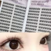 20 rows of 120 clusters of glue-free baby bend small pearl eyelash book