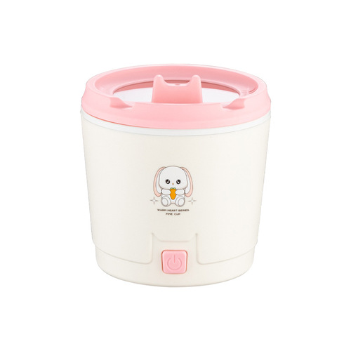 Variety of cute and interesting co-branded cute rabbit instant noodle pot multi-functional cartoon electric hot pot mini non-stick pot drop shipping