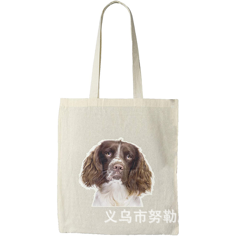 棉质帆布购物袋 海滩托特包 女装托特包 户外露营午餐袋 海滩包