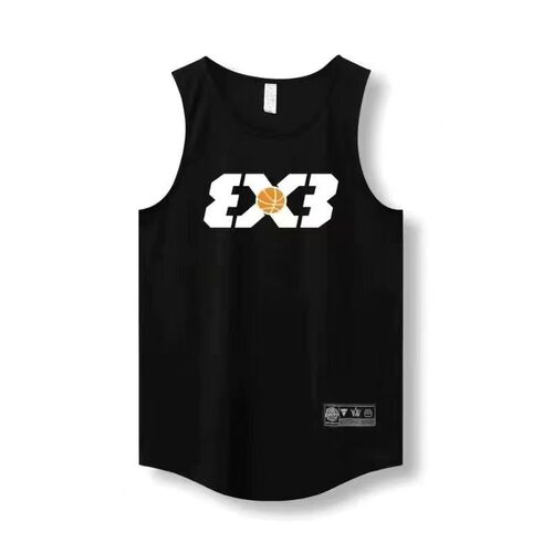 Cross-border basketball vest American-style sports sleeveless shooting uniform for men running training quick-drying summer fitness clothing breathable