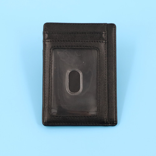 PU leather anti-theft card bag, simple and creative business airtag card holder, wallet, anti-lost card holder wallet