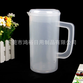 东莞塑料冷水壶2LPP茶水壶塑胶壶摔不破餐厅水壶商务礼品定制