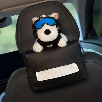New Cute West Highland Car: Car tissue box/set