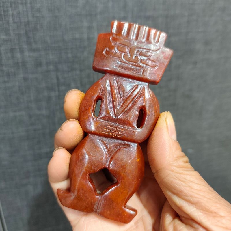 大量批发老岫玉古玩玉器捡漏做旧兽面镂空八卦古玉老玉挂件|undefined
