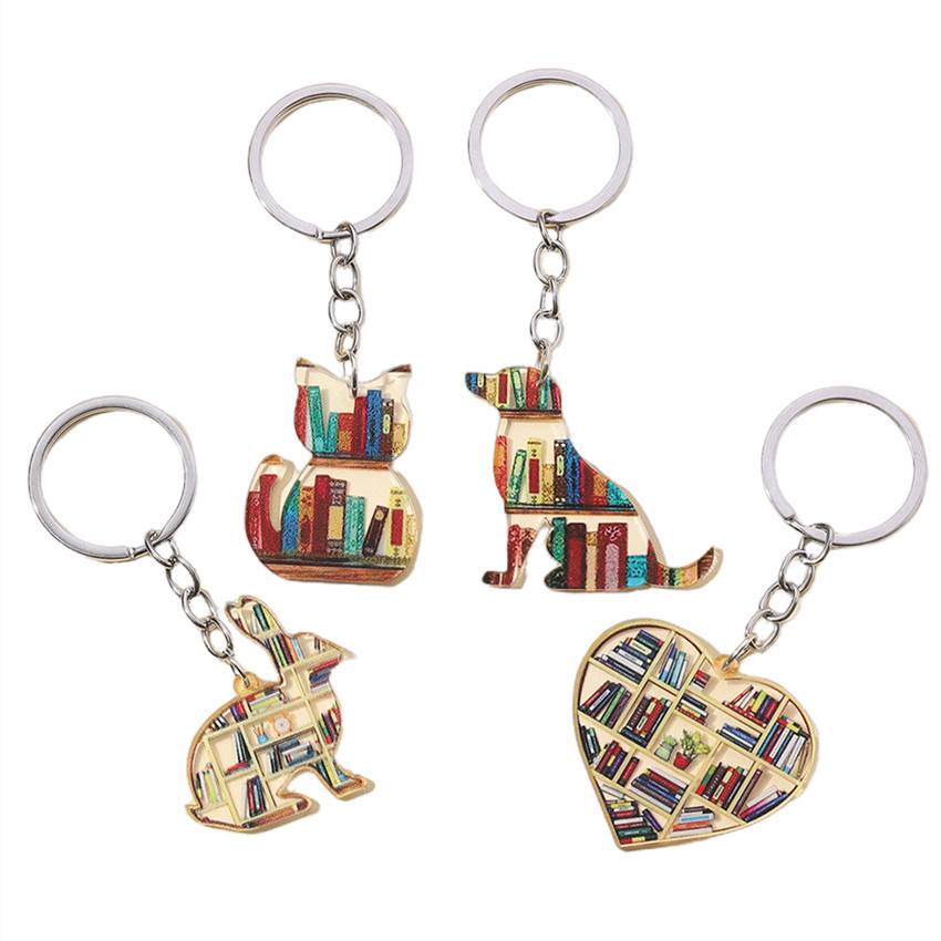 10g Weight Bag Pendant, Keychain Classification 1 Piece Quantity Daily, Street Occasion Acrylic Material Animal, Heart Shape Pattern Unisex Gender Simple Style, Classic Style Style Simple Style Classic Style Animal Heart Shape Arylic Unisex Bag Pendant Keychain 无