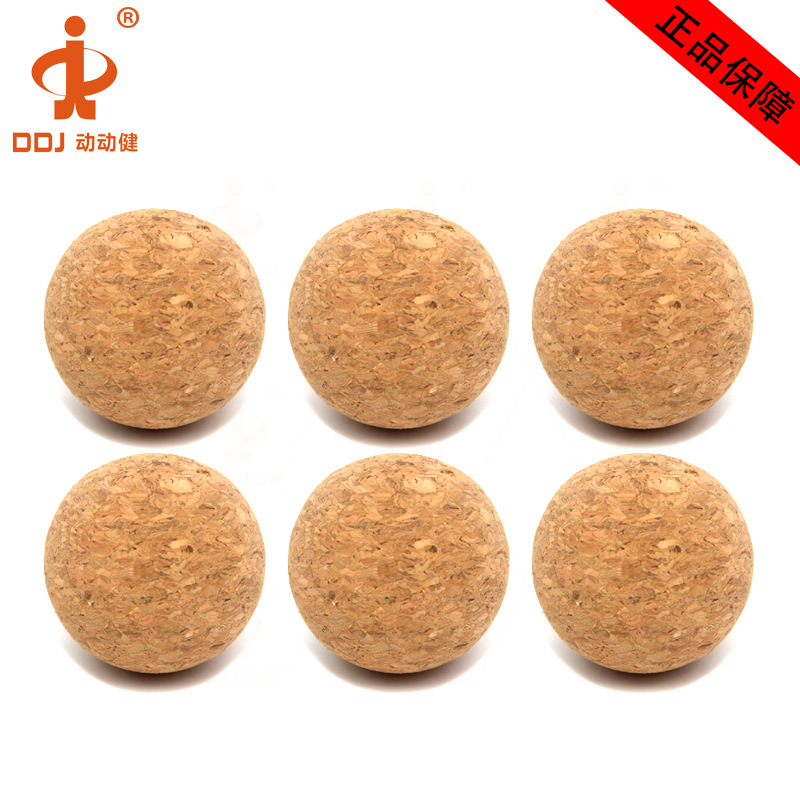 Deportes móvil ventas directas de la fábrica accesorios de fútbol de mesa 36mm bola de madera juego de escritorio niños Bola de corcho interactivo